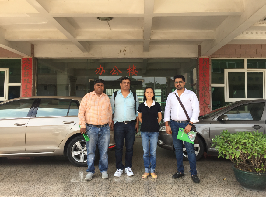 与印度客人的会面 Meetings with Indian guests
